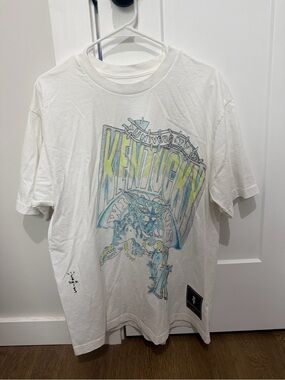 Cactus Jack Travis Scott Mitchell & Ness T-Shirt University of Kentucky Limited